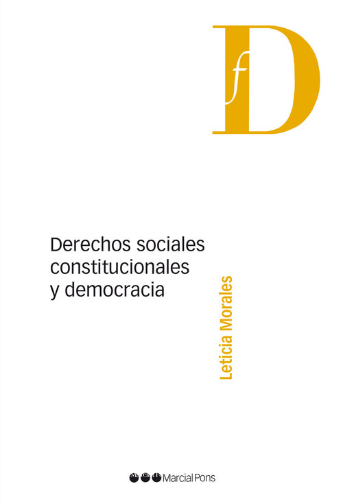 Portada del libro Derechos sociales, constitucionales y democracia