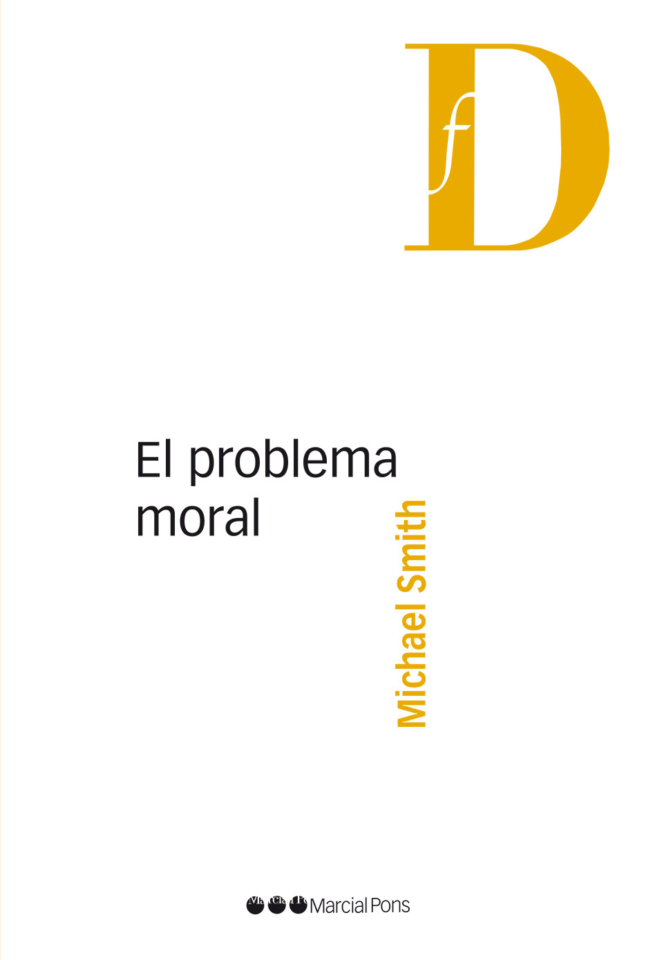 Portada del libro El problema moral